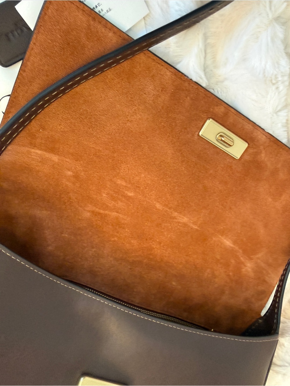 Coach Chelsea 30 bag in Maple brown - Picture 16 of 16